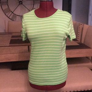 Ralph Lauren Summer Green Top Size Large NWTS